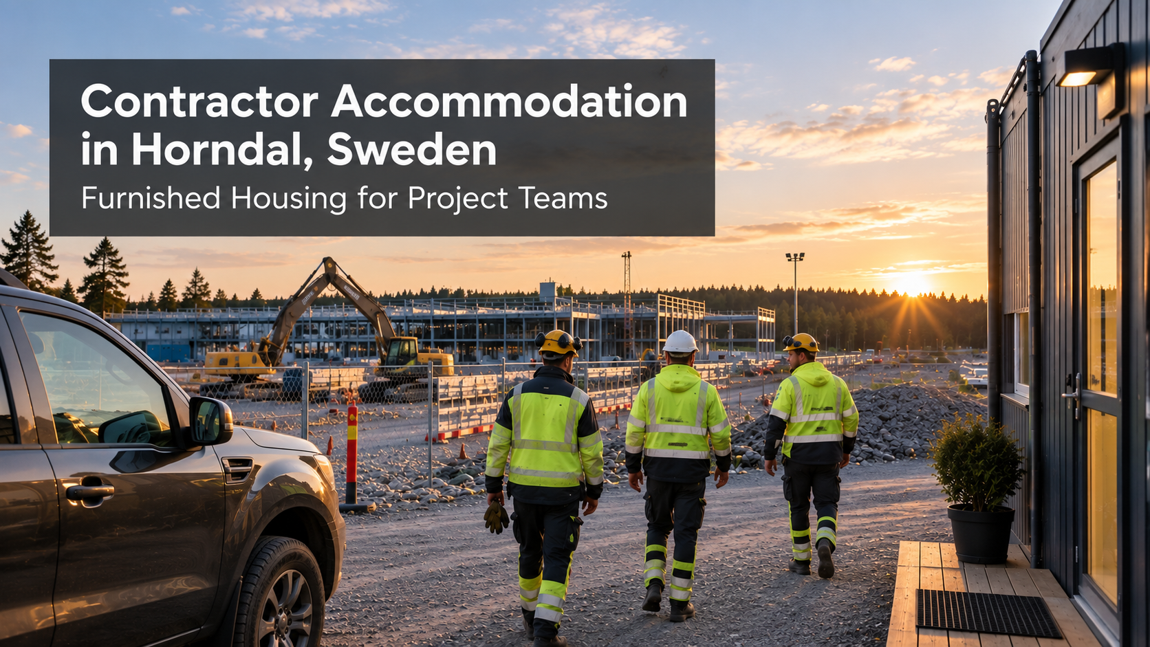 Contractor Accommodation in Horndal, Sweden – Furnished Housing for Project Teams